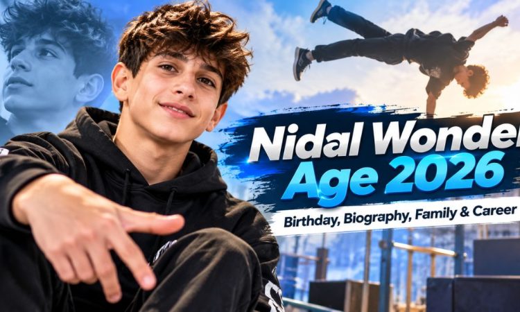 Nidal Wonder, 15-year-old American YouTuber and acrobat, biography and birthday in 2026